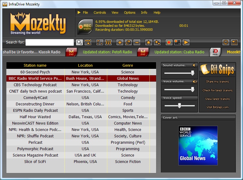 Screenshot for Mozekty 2.3